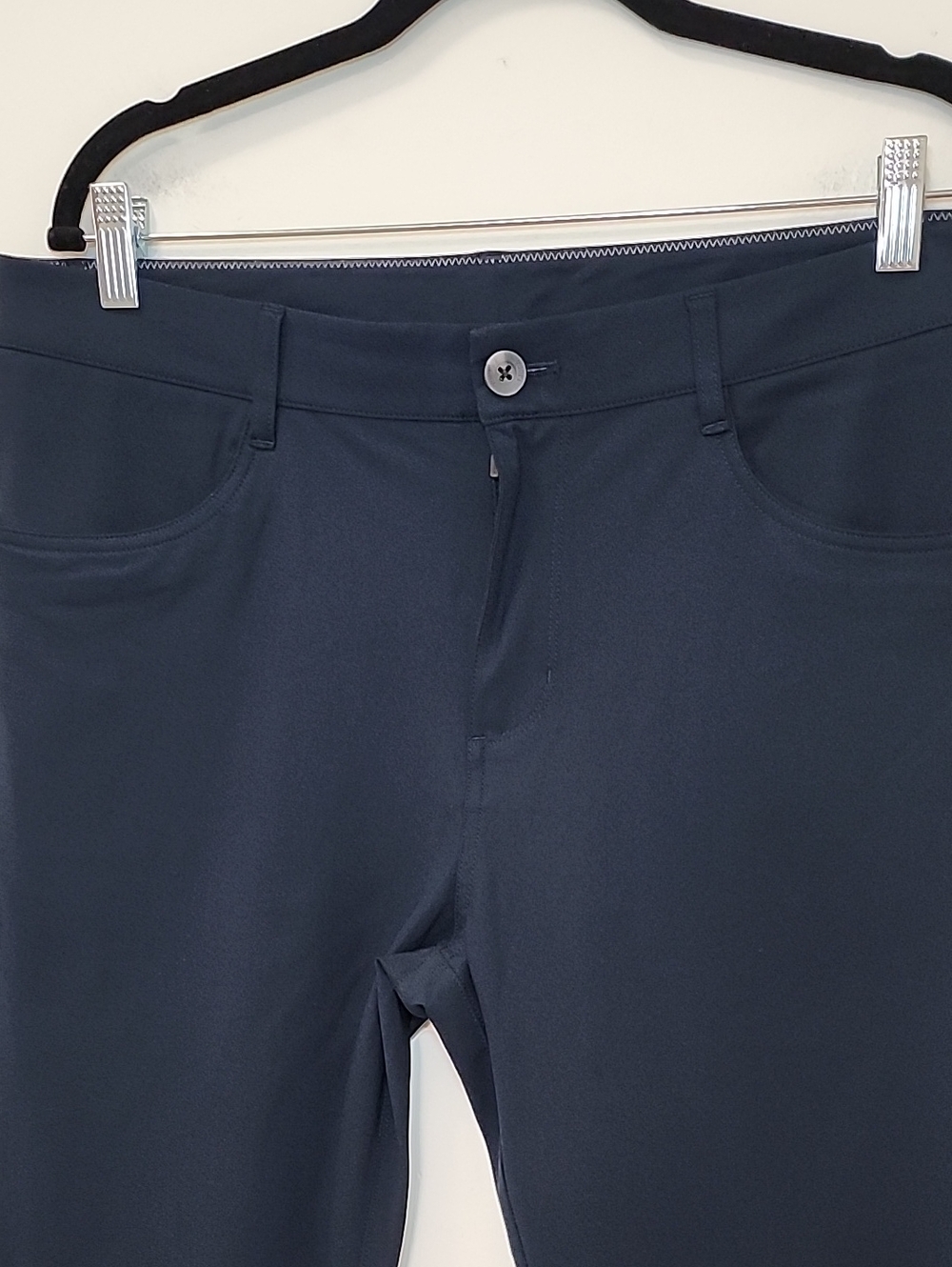 Vuori Meta Pants Athletic Slim Fit Navy Size 33 - Picture 8 of 16